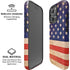 Distressed American Flag iPhone 16 Pro Magsafe Impact Case